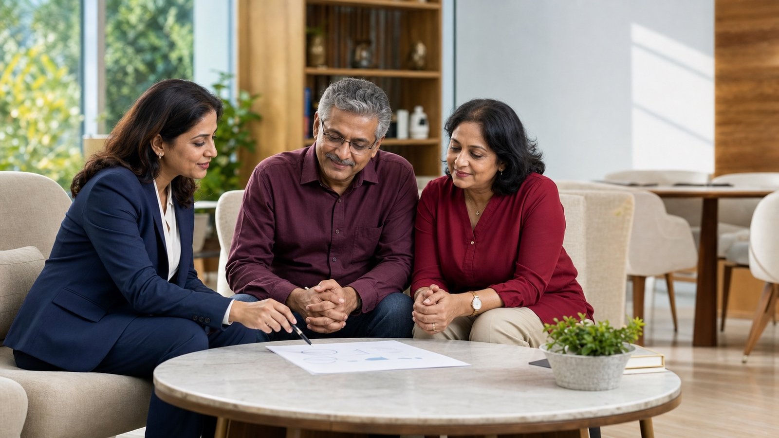 Advisor speaking with a customer